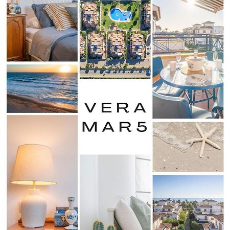 Apartamento Rosa Del Mar Playas De Vera Atico En Primera Linea De Playa Piscina Al Aire Libre Aparcamiento Gratuito Wifi Muy Rapido Acogedor Con Calefaccion Exteriér fotografie