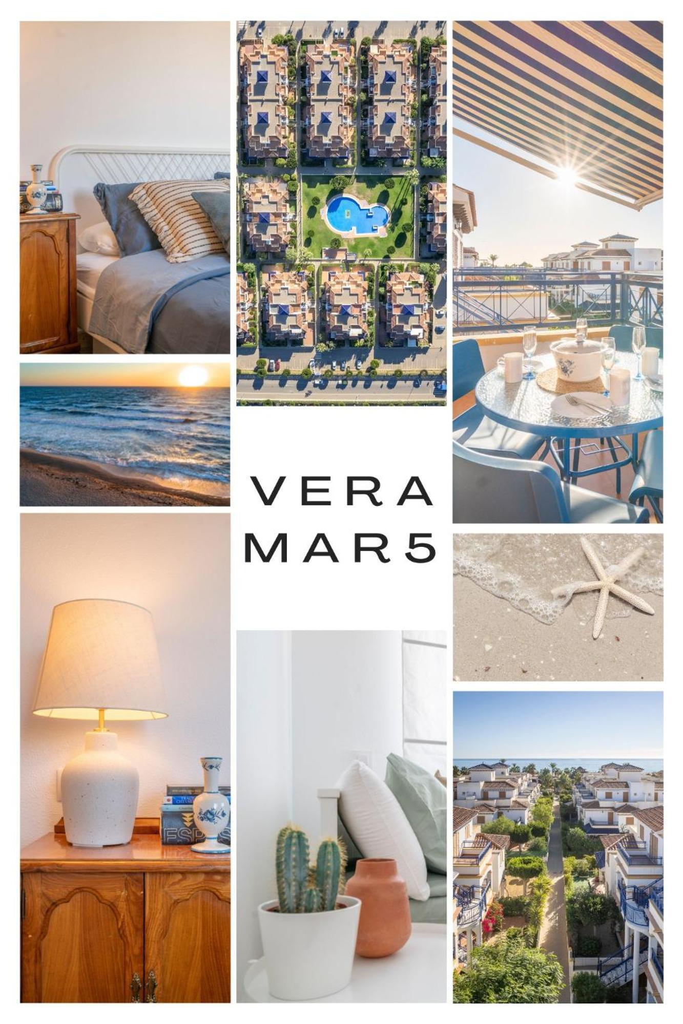Apartamento Rosa Del Mar Playas De Vera Atico En Primera Linea De Playa Piscina Al Aire Libre Aparcamiento Gratuito Wifi Muy Rapido Acogedor Con Calefaccion Exteriér fotografie