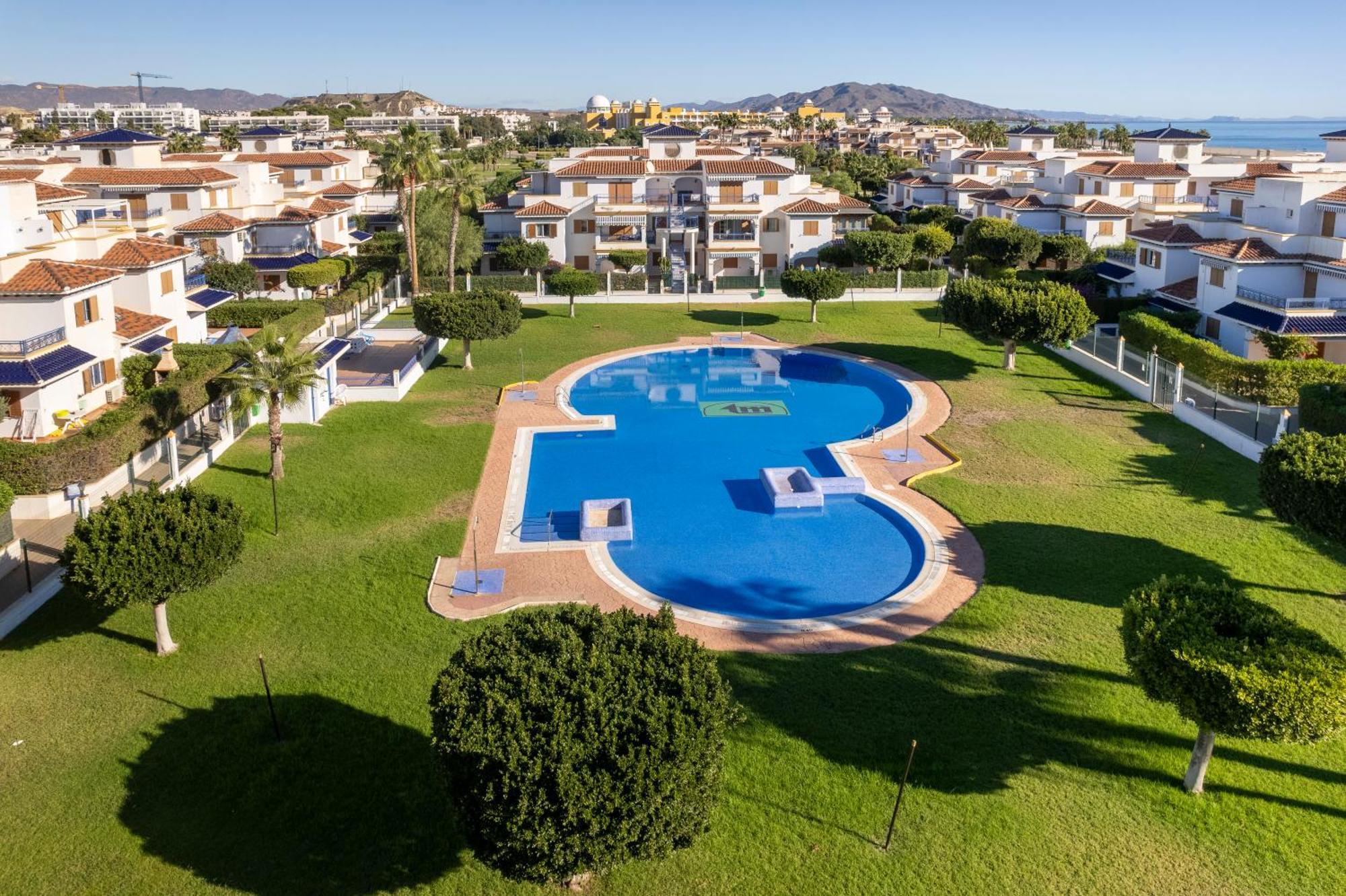 Apartamento Rosa Del Mar Playas De Vera Atico En Primera Linea De Playa Piscina Al Aire Libre Aparcamiento Gratuito Wifi Muy Rapido Acogedor Con Calefaccion Exteriér fotografie